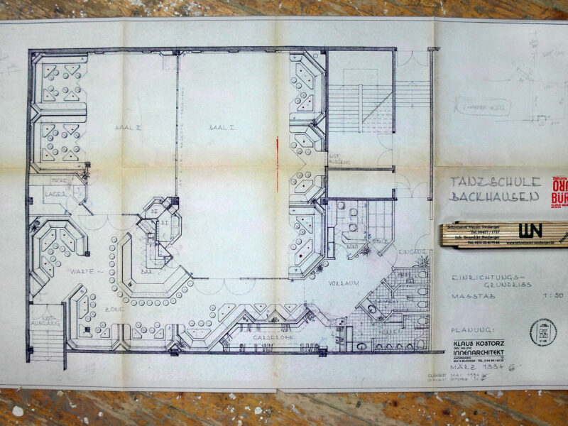 Plan Tanzschule